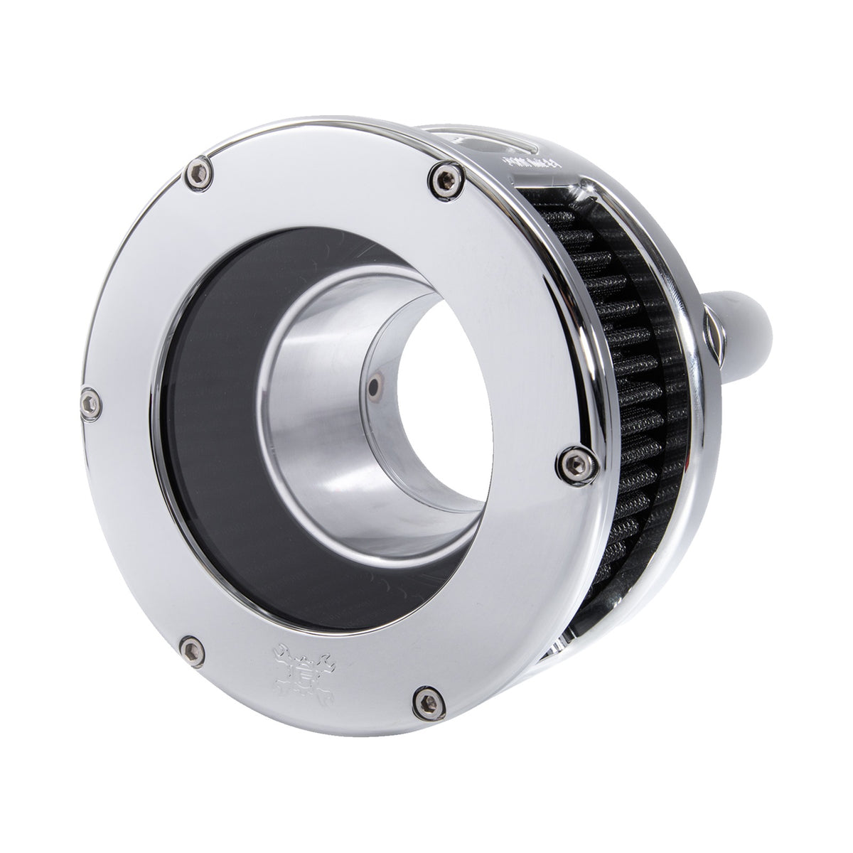 FEULING PARTS - BA SERIES AIR CLEANER KIT - CHROME - BLACK FILTER