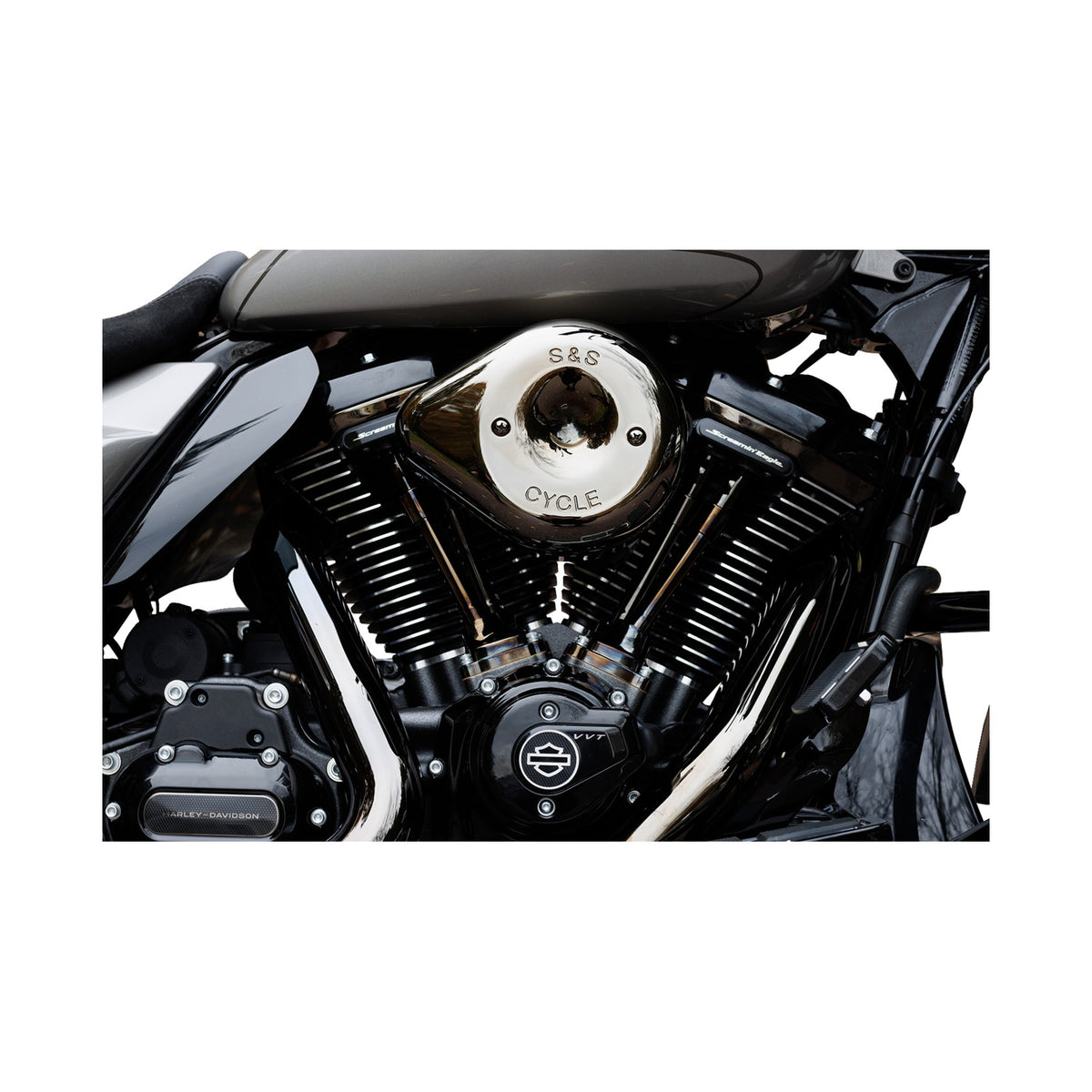 S&S CYCLE - STEALTH AIR CLEANER KIT - COVER - M8 TOURING