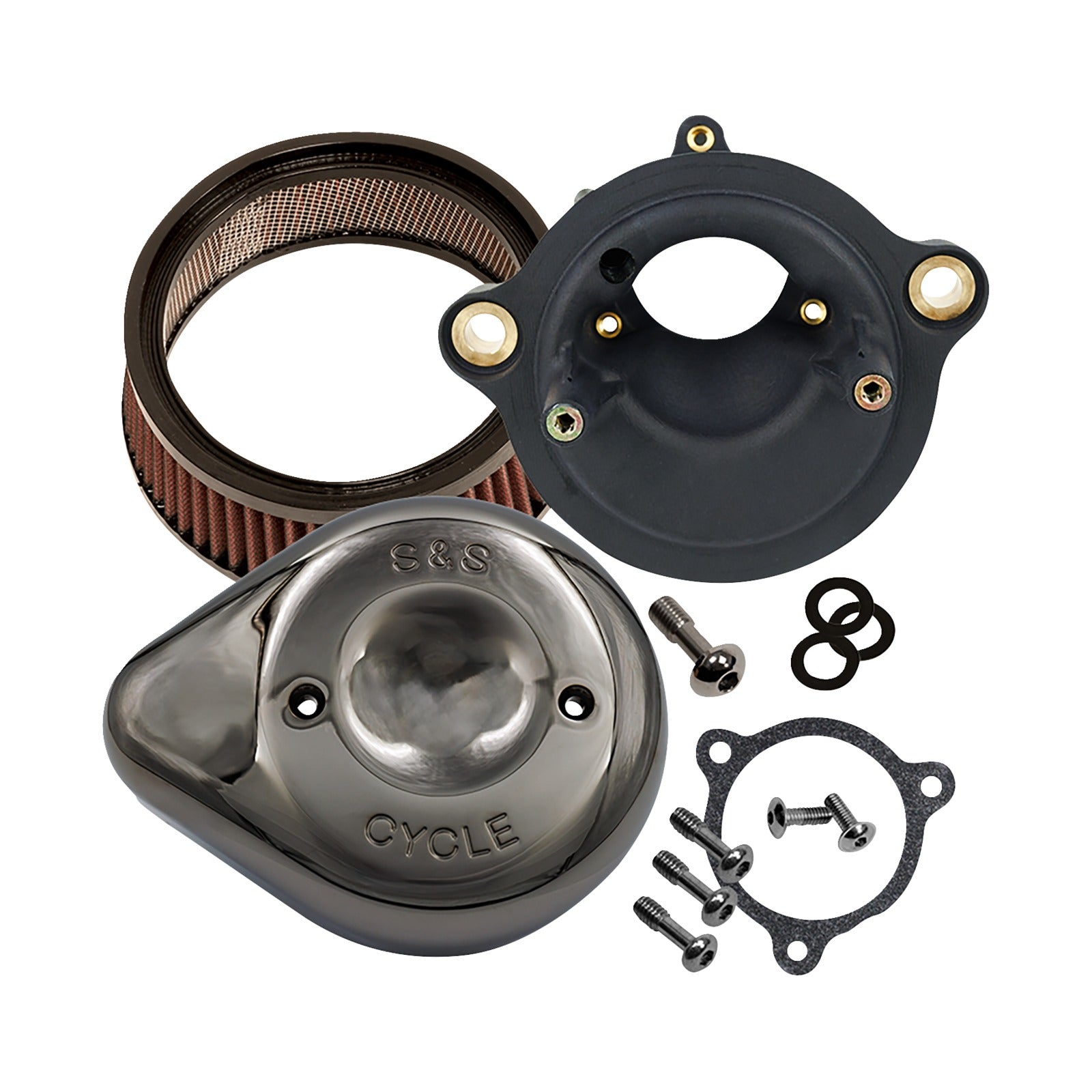 S&S CYCLE - STEALTH AIR CLEANER KIT - COVER - M8 TOURING