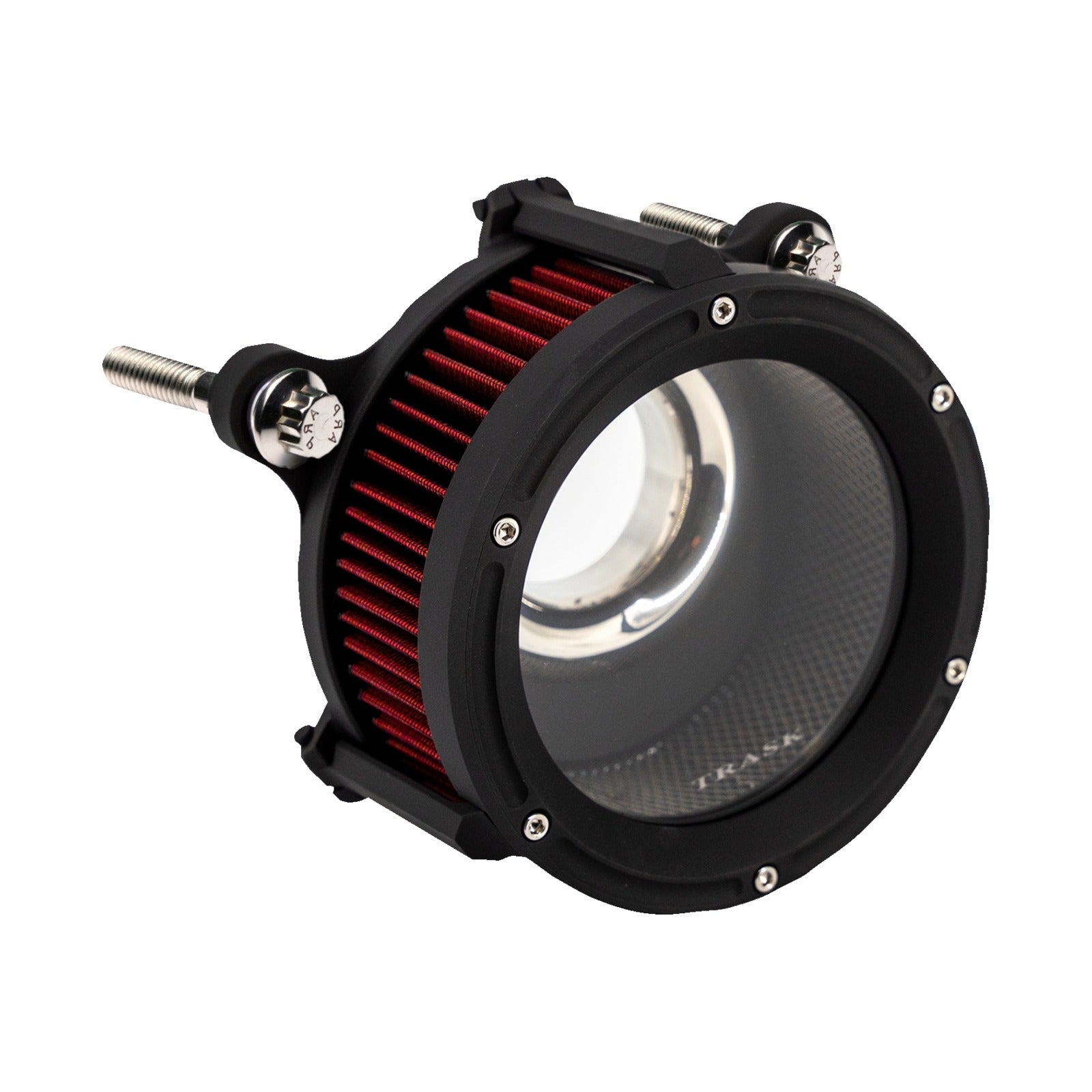 TRASK - ASSAULT CHARGE HIGH-FLOW AIR CLEANER KIT - BLACK