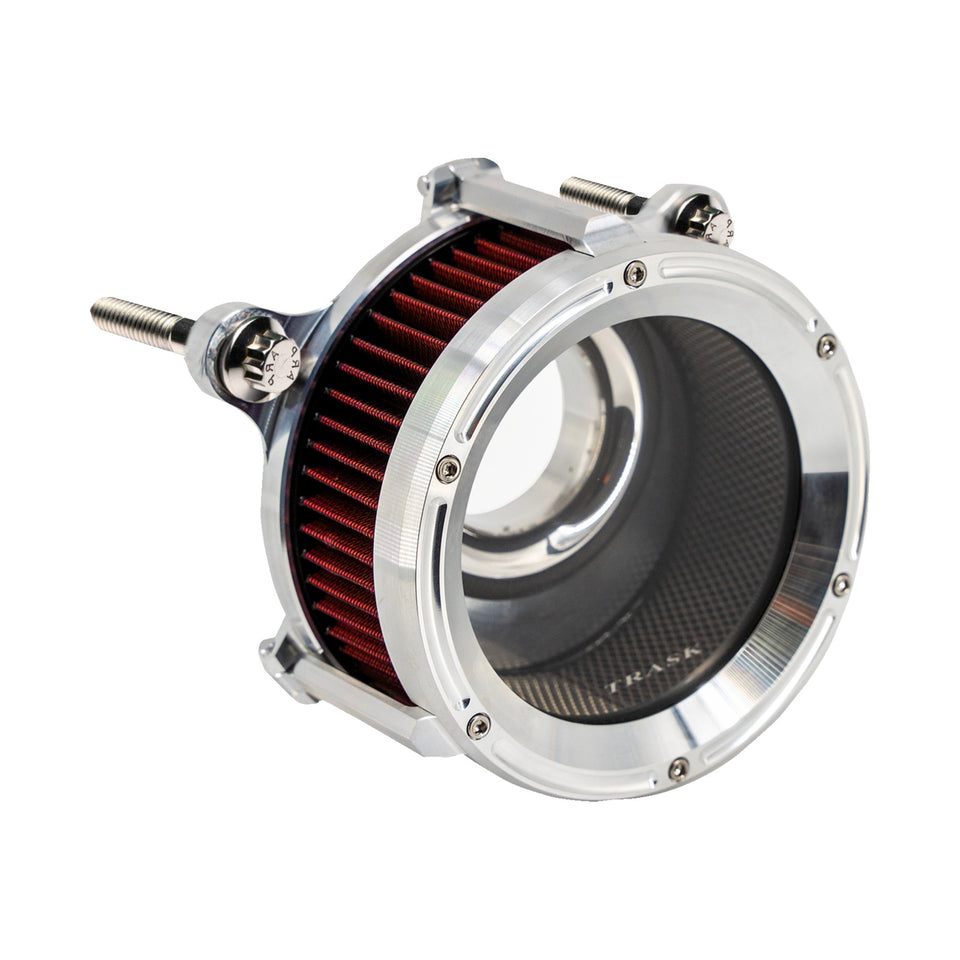 TRASK - ASSAULT CHARGE HIGH-FLOW AIR CLEANER KIT - RAW
