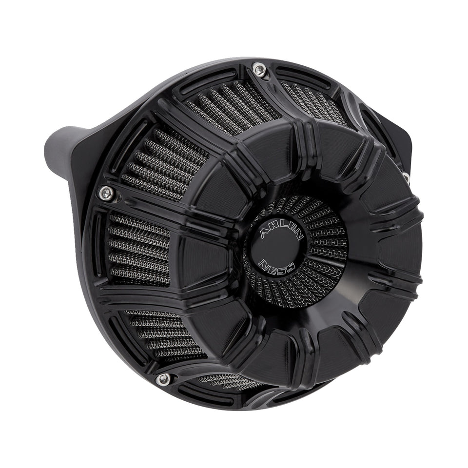 ARLEN NESS - INVERTED SERIES AIR CLEANER KIT - 10-GAUGE - ALL BLACK