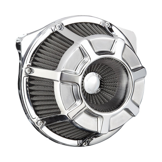 ARLEN NESS - INVERTED SERIES AIR CLEANER KIT - BEVELED - CHROME