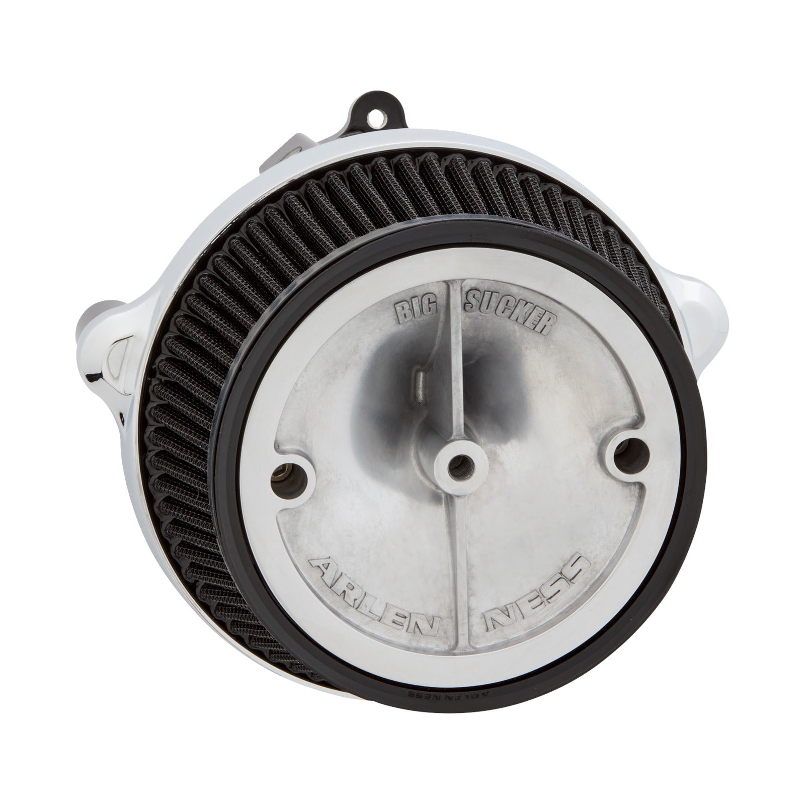 ARLEN NESS - BIG SUCKER(TM) STAGE 1 AIR CLEANER KIT WITHOUT COVER - CHROME