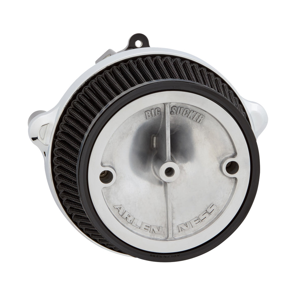 ARLEN NESS - BIG SUCKER(TM) STAGE 1 AIR CLEANER KIT WITHOUT COVER - CHROME