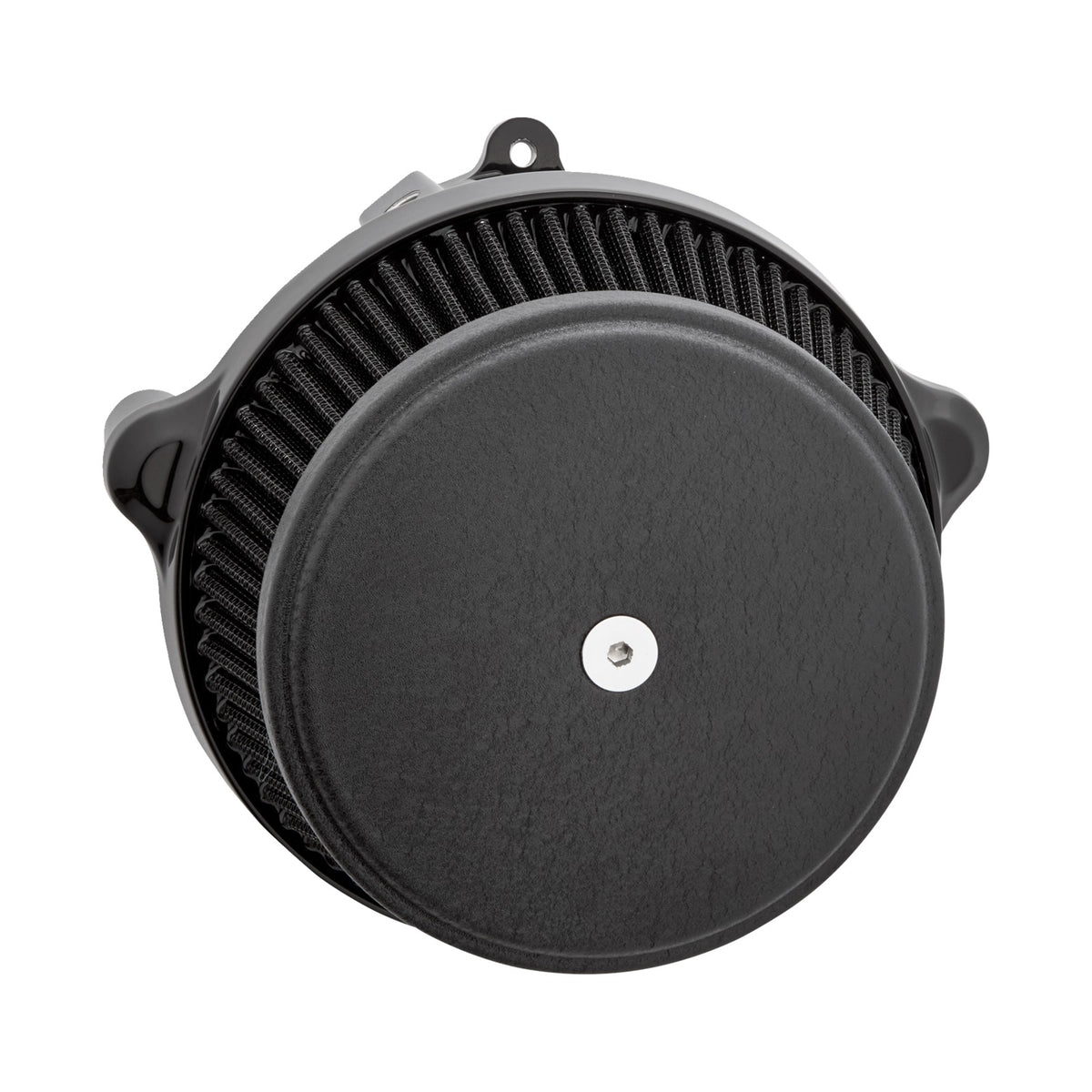 ARLEN NESS - BIG SUCKER(TM) STAGE 1 AIR CLEANER KIT WITH COVER - SMOOTH - WRINKLE BLACK