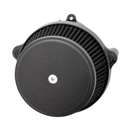 ARLEN NESS - BIG SUCKER(TM) STAGE 1 AIR CLEANER KIT WITH COVER - SMOOTH - WRINKLE BLACK