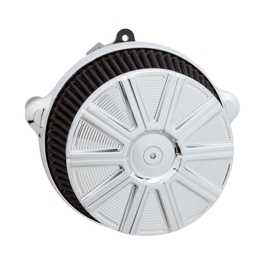 ARLEN NESS - BIG SUCKER(TM) STAGE 1 AIR CLEANER KIT WITH COVER - 10 GAUGE - CHROME
