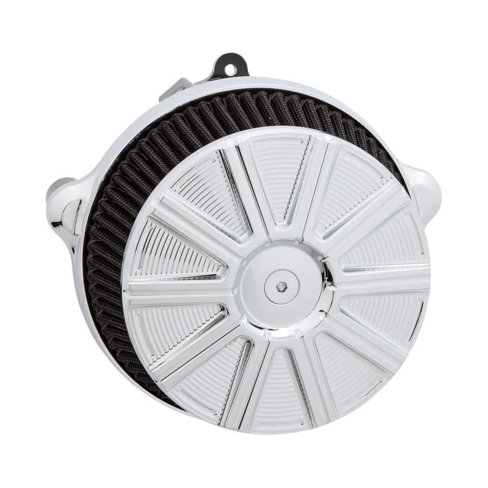 ARLEN NESS - BIG SUCKER(TM) STAGE 1 AIR CLEANER KIT WITH COVER - 10 GAUGE - CHROME