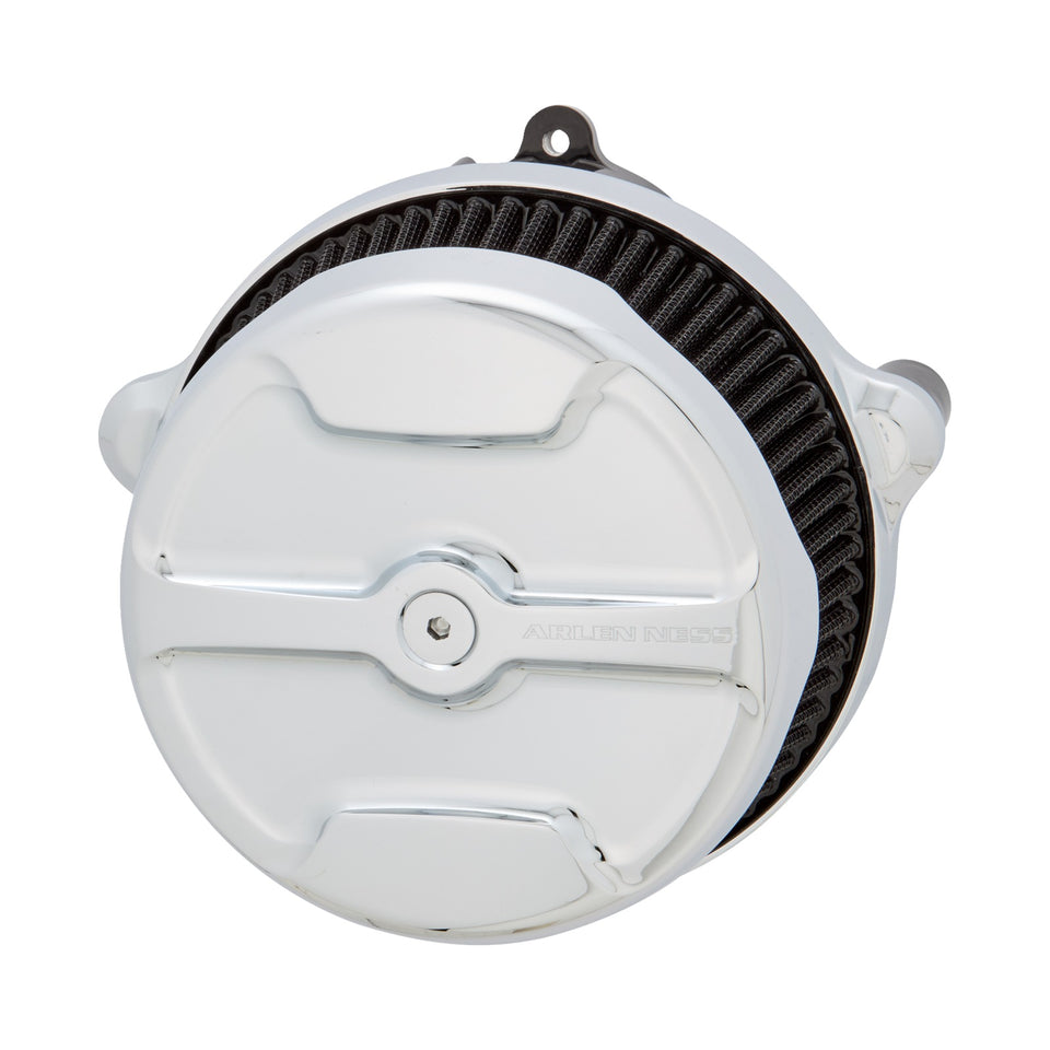 ARLEN NESS - BIG SUCKER(TM) STAGE 1 AIR CLEANER KIT WITH COVER - KNUCKLE - CHROME