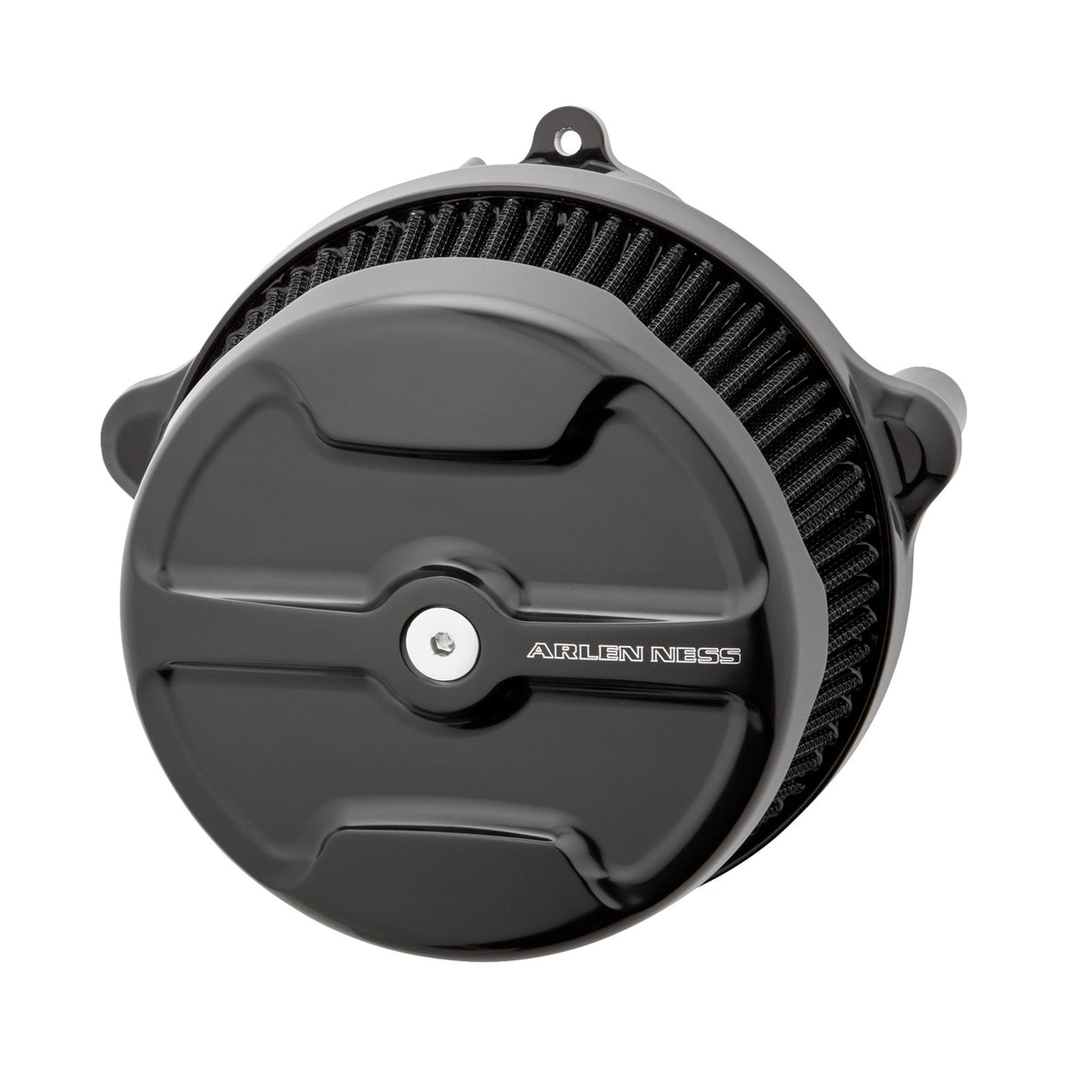 ARLEN NESS - BIG SUCKER(TM) STAGE 1 AIR CLEANER KIT WITH COVER - KNUCKLE - BLACK