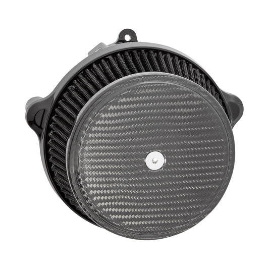ARLEN NESS - BIG SUCKER(TM) STAGE 1 AIR CLEANER KIT WITH COVER - CARBON - BLACK