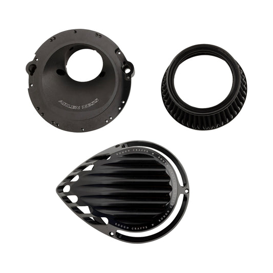 ARLEN NESS - ROUGH CRAFT AIR CLEANER KIT - BLACK