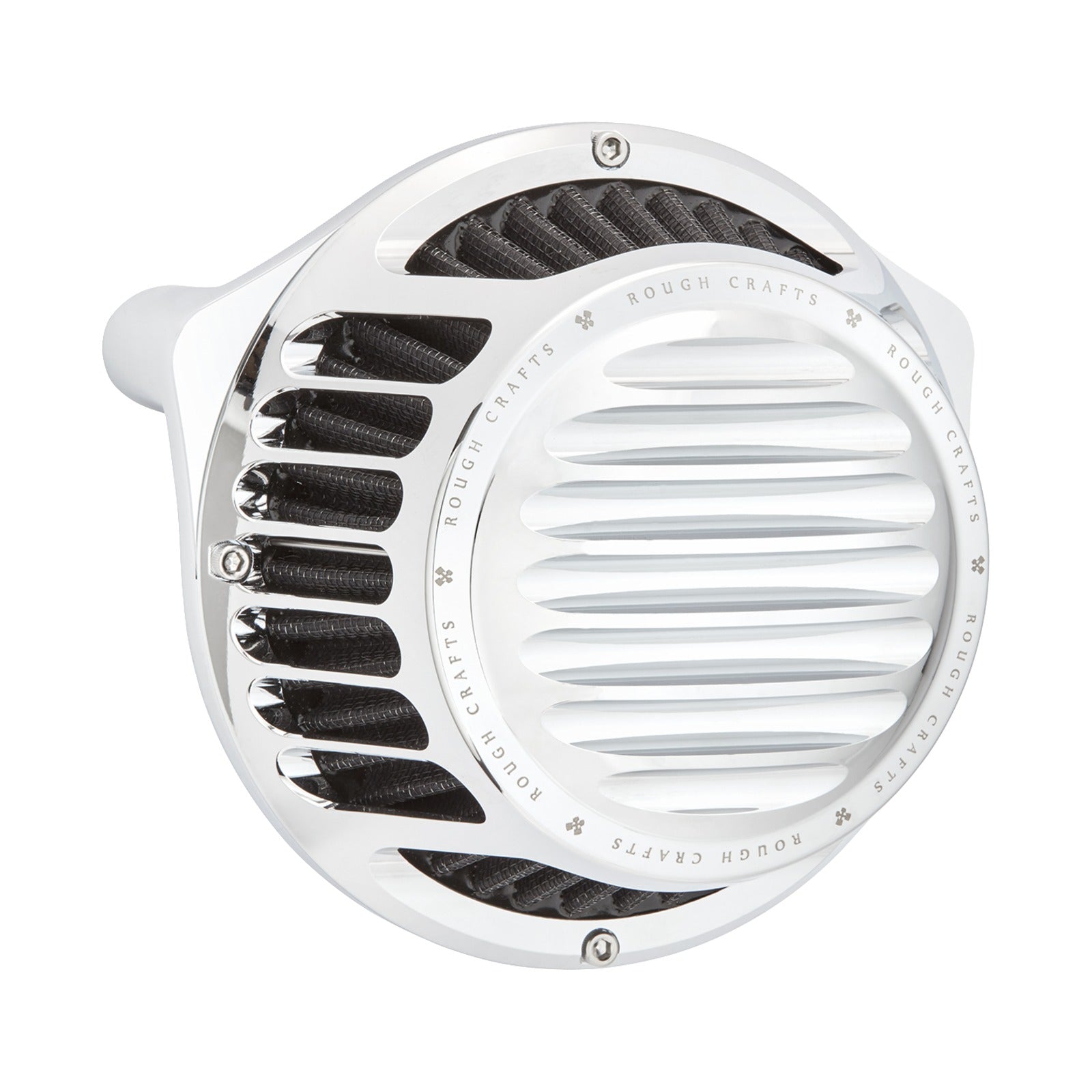 ARLEN NESS - ROUGH CRAFT AIR CLEANER KIT - CHROME