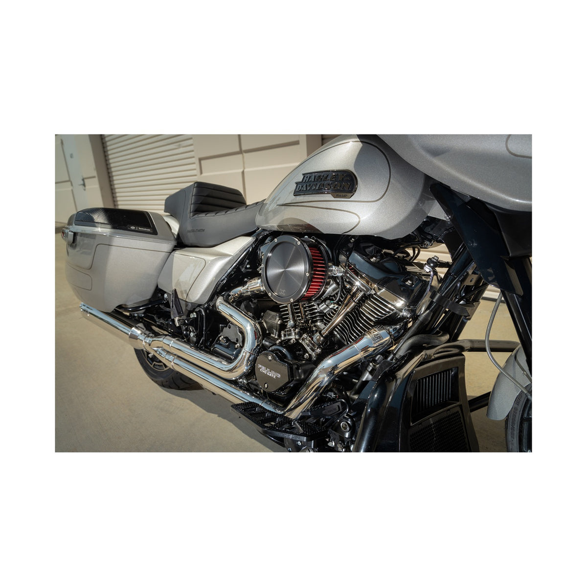 FEULING PARTS - BA AIR CLEANER KIT - BLACK WITH RED FILTER - TWIN CAM