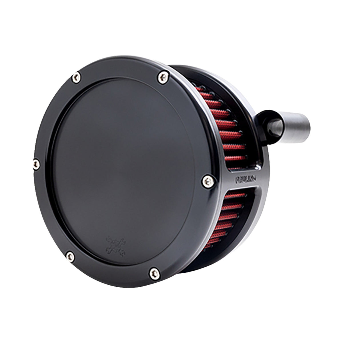 FEULING PARTS - BA AIR CLEANER KIT - BLACK WITH RED FILTER - '08-'17 DYNA/SOFTAIL/TOURING