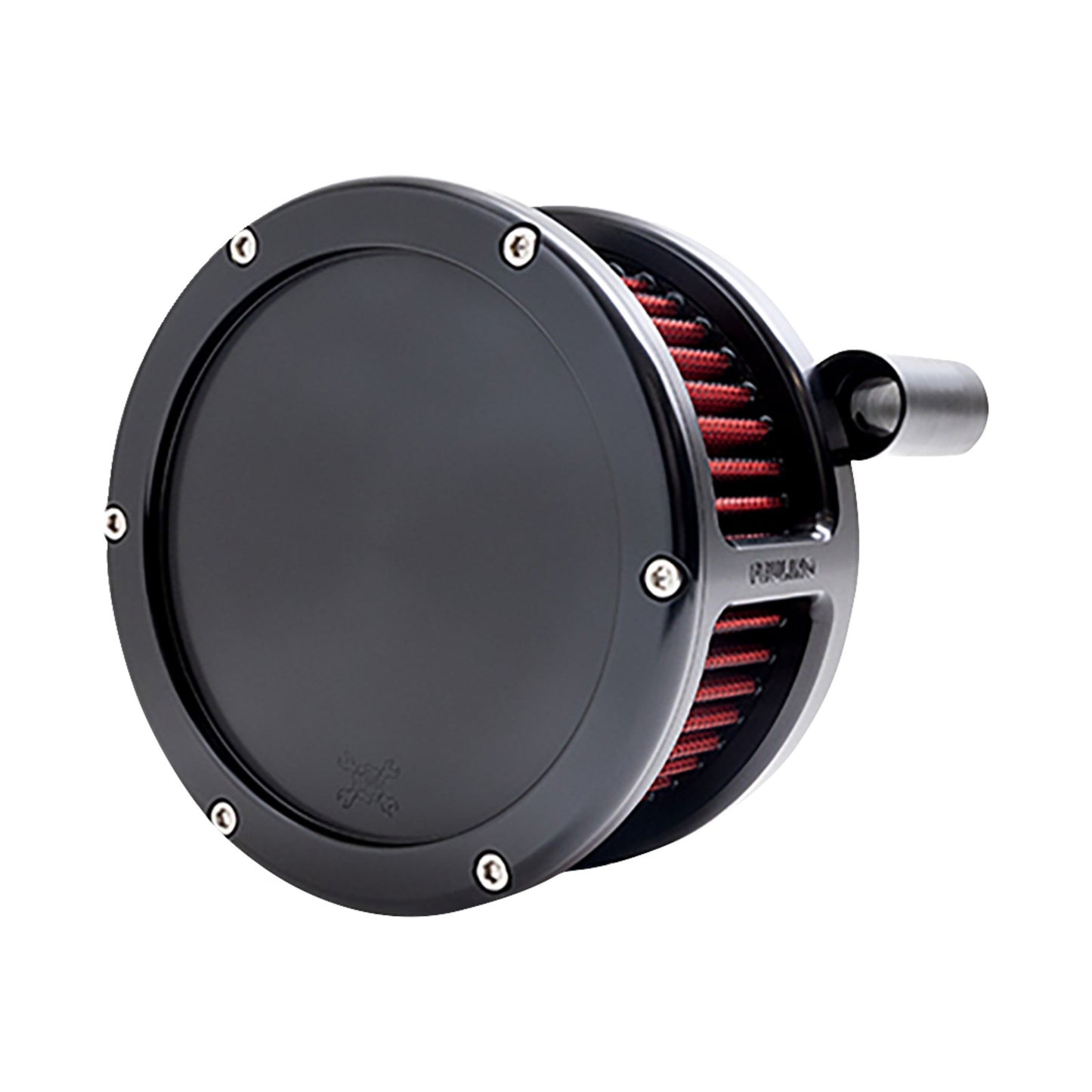 FEULING PARTS - BA AIR CLEANER KIT - BLACK WITH RED FILTER - '08-'17 DYNA/SOFTAIL/TOURING