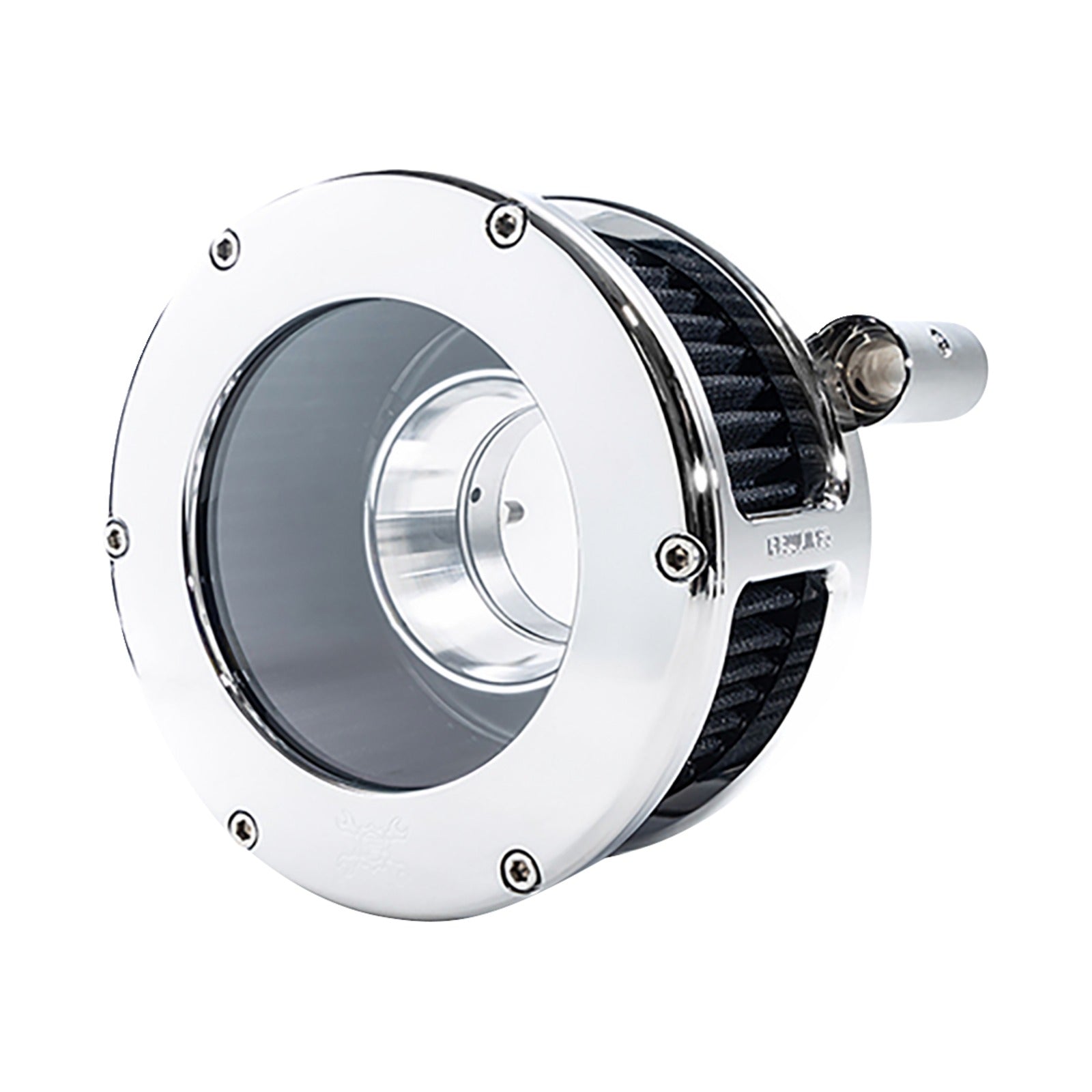 FEULING PARTS - BA AIR CLEANER KIT - CHROME/CLEAR WITH BLACK FILTER - TWIN CAM
