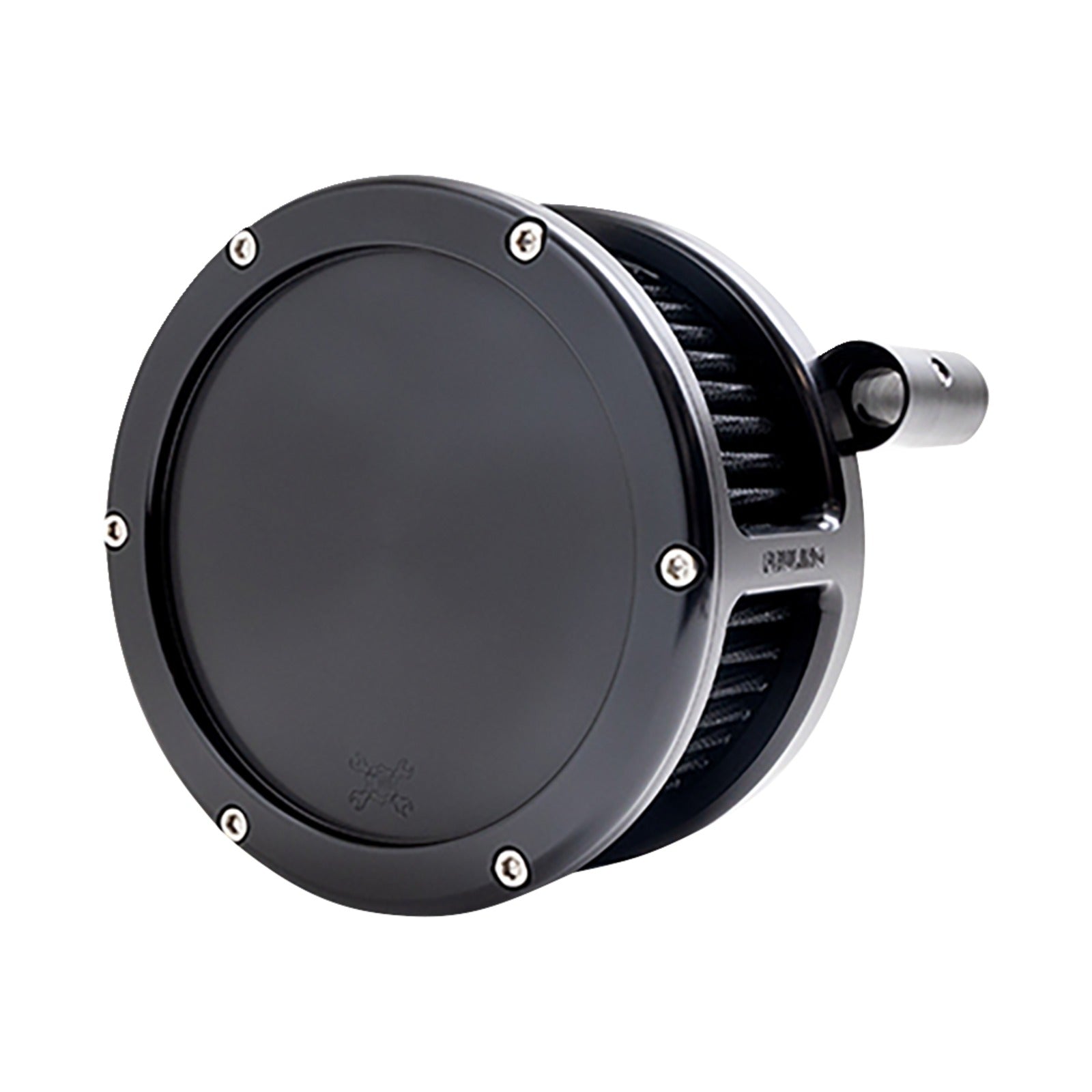 FEULING PARTS - BA AIR CLEANER KIT - BLACK WITH BLACK FILTER - '08-'17 DYNA/SOFTAIL/TOURING