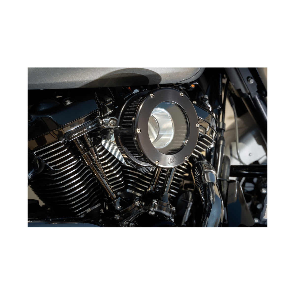 FEULING PARTS - BA AIR CLEANER KIT - BLACK/CLEAR WITH BLACK FILTER - '08-'16 TOURING TBW
