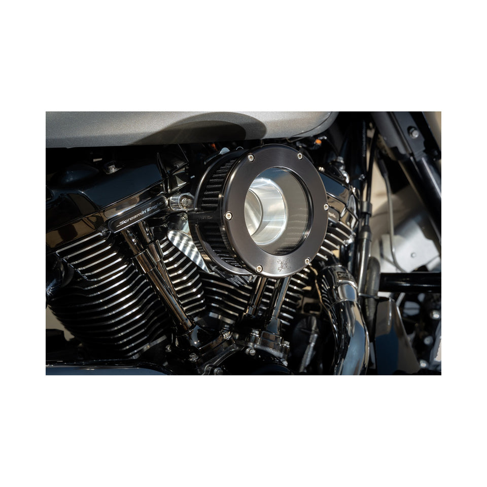 FEULING PARTS - BA AIR CLEANER KIT - BLACK/CLEAR WITH BLACK FILTER - '08-'16 TOURING TBW