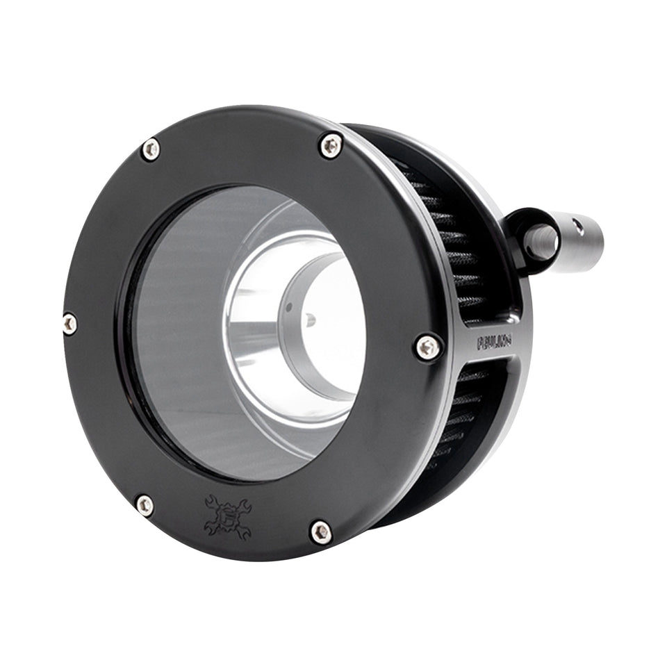 FEULING PARTS - BA AIR CLEANER KIT - BLACK/CLEAR WITH BLACK FILTER - '08-'16 TOURING TBW