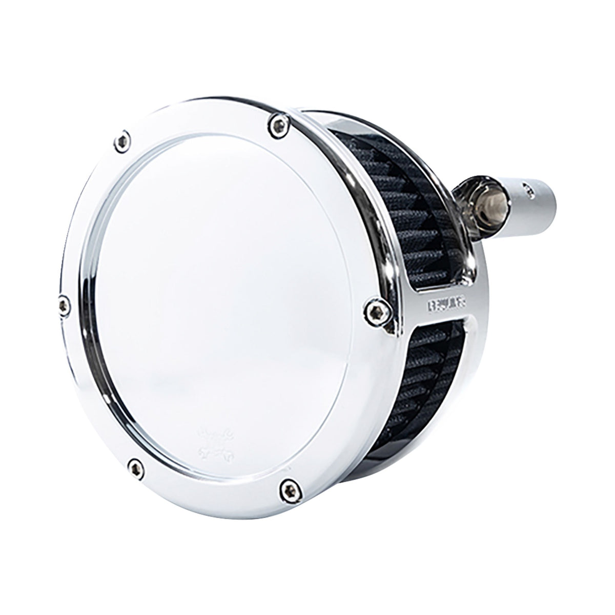 FEULING PARTS - BA AIR CLEANER KIT - CHROME WITH BLACK FILTER - '08-'17 DYNA/SOFTAIL/TOURING