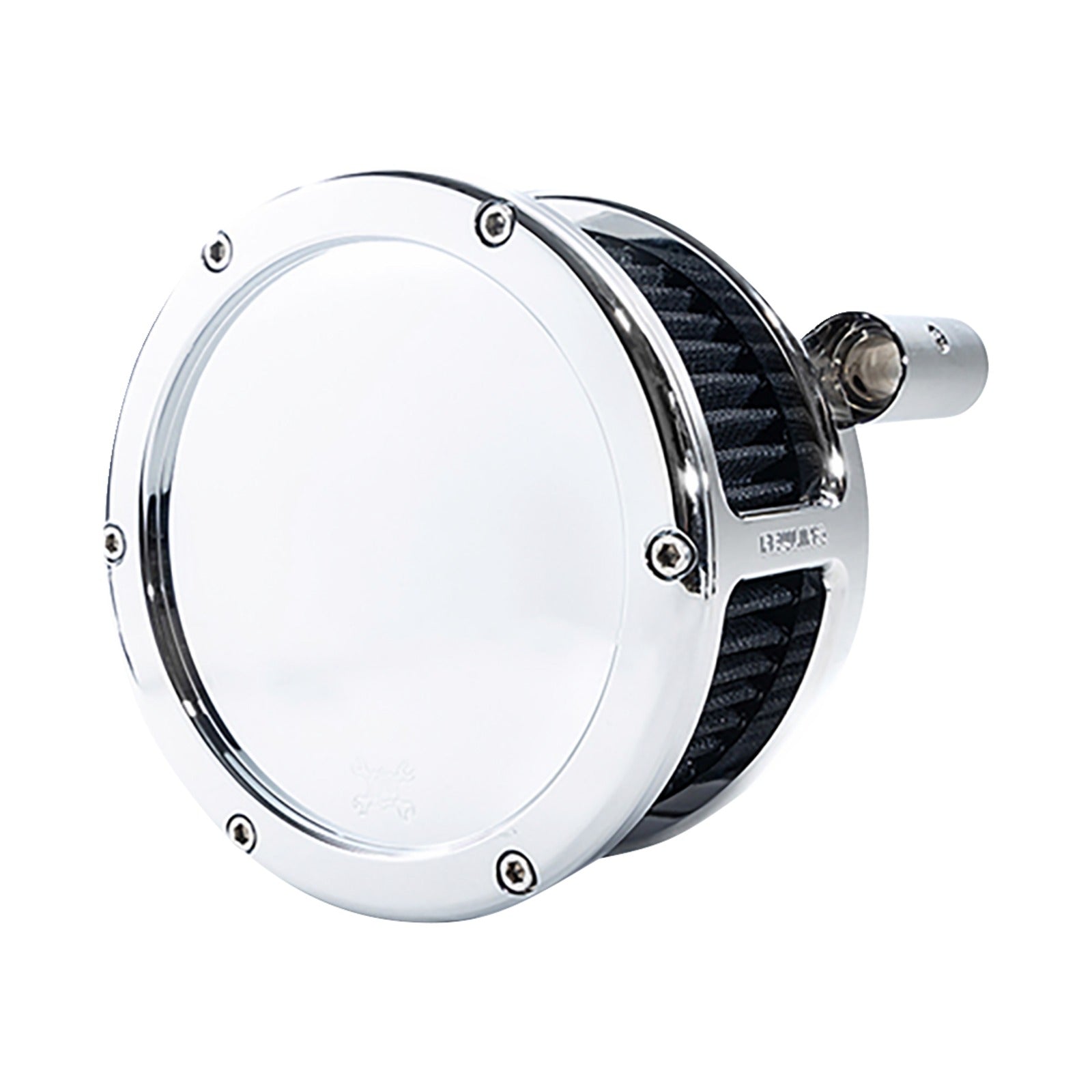 FEULING PARTS - BA AIR CLEANER KIT - CHROME WITH BLACK FILTER - '08-'17 DYNA/SOFTAIL/TOURING