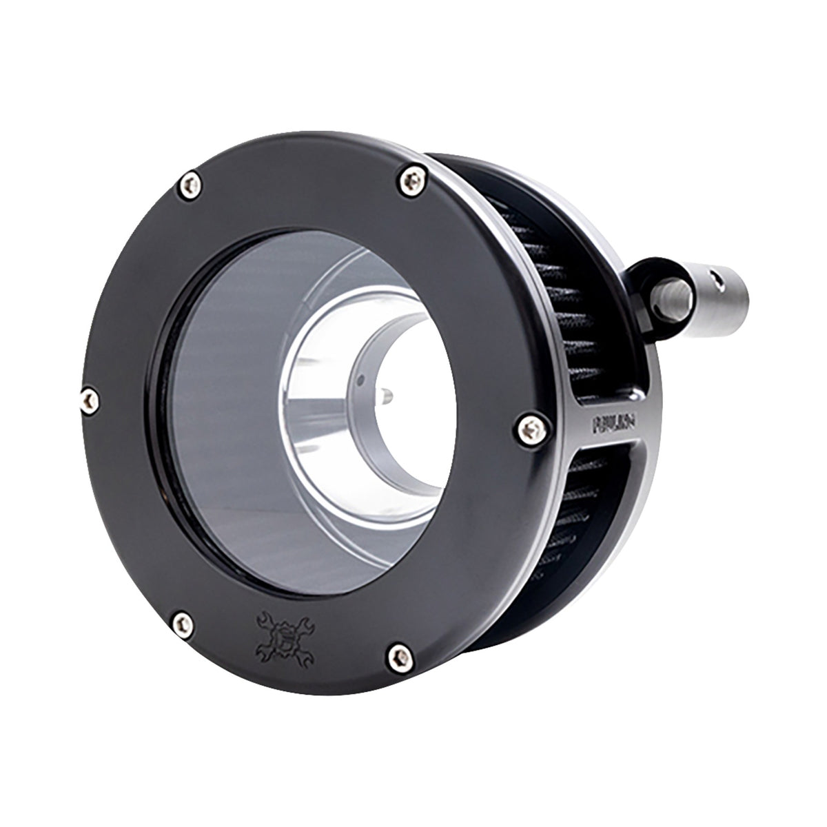 FEULING PARTS - BA AIR CLEANER KIT - BLACK/CLEAR WITH BLACK FILTER - '93-'99 EVOLUTION BIG TWIN