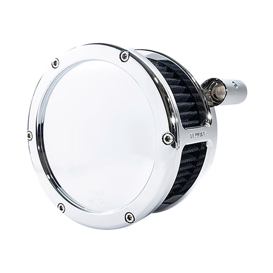 FEULING PARTS - BA AIR CLEANER KIT - CHROME WITH BLACK FILTER - '93-'99 EVOLUTION BIG TWIN