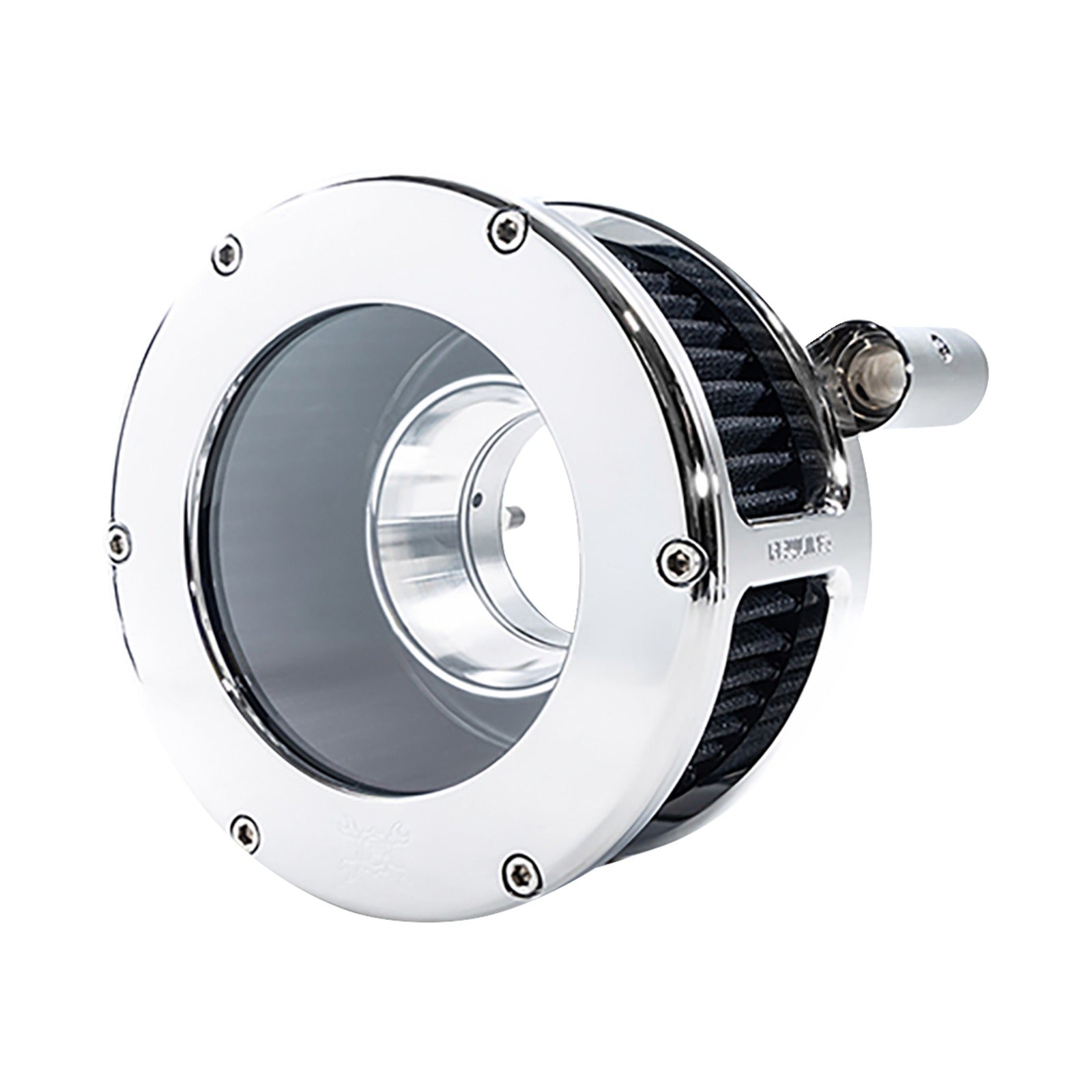FEULING PARTS - BA AIR CLEANER KIT - CHROME/CLEAR WITH BLACK FILTER - '93-'99 EVOLUTION BIG TWIN