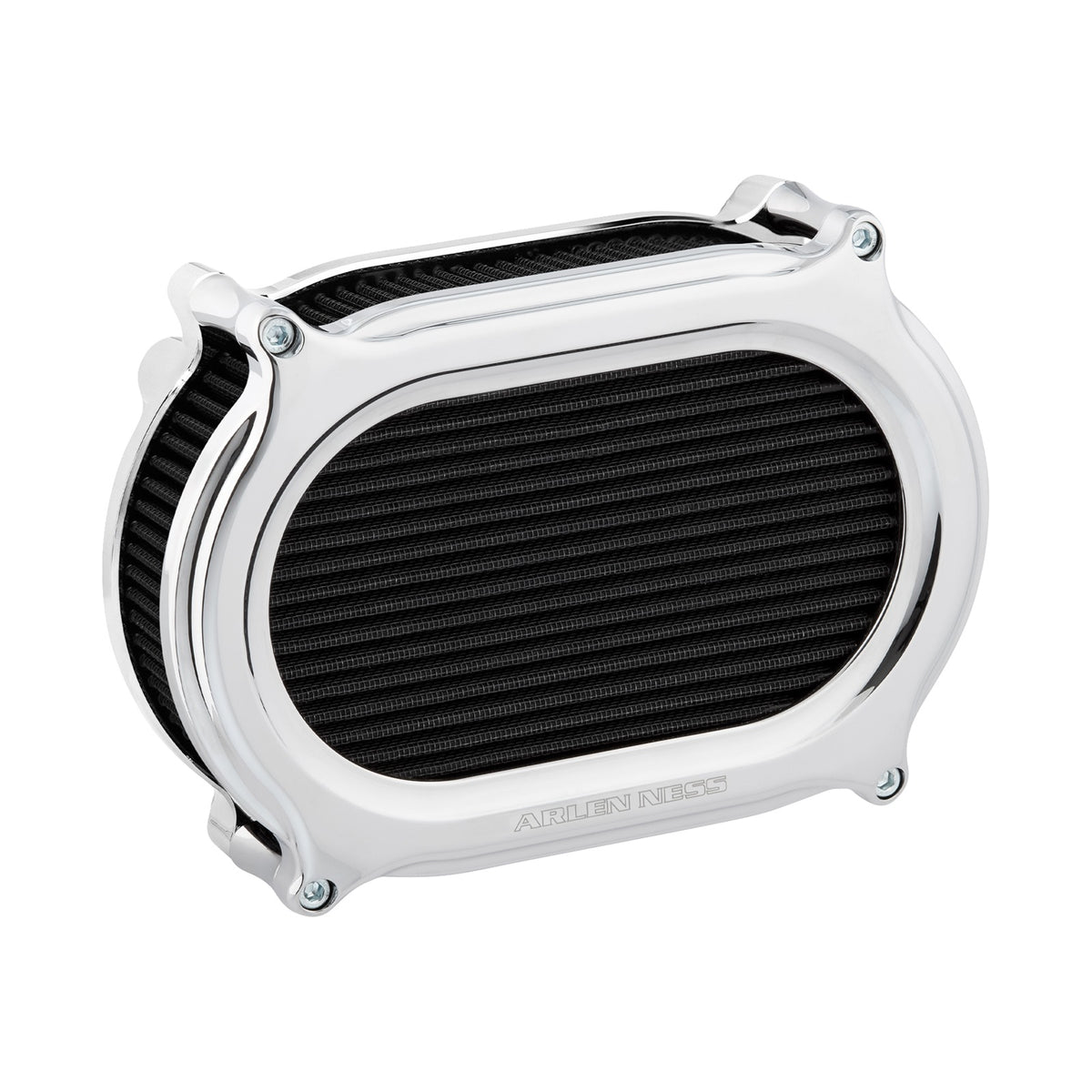ARLEN NESS - STAGE 2 OVAL AIR CLEANER KIT - CHROME