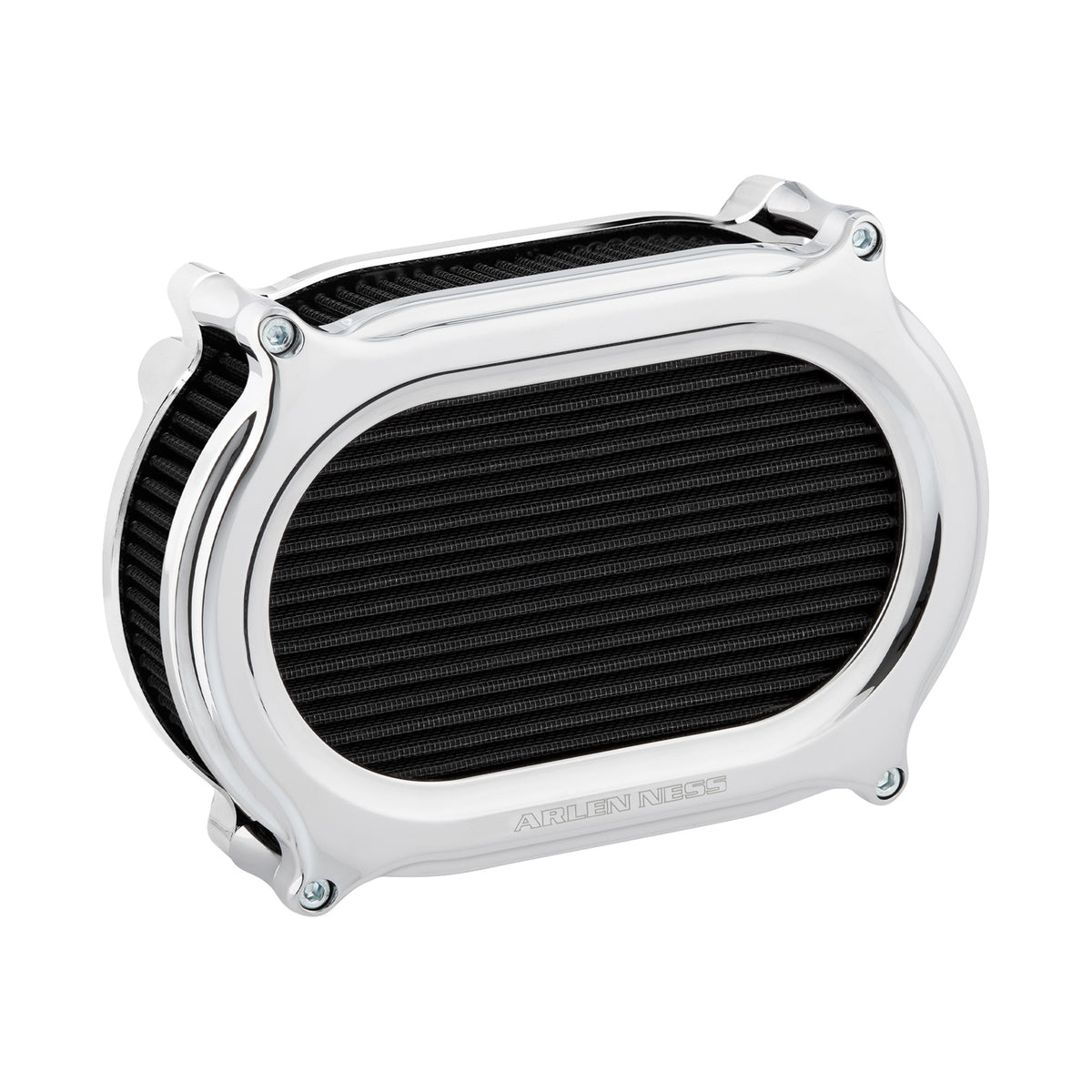ARLEN NESS - STAGE 2 OVAL AIR CLEANER KIT - CHROME