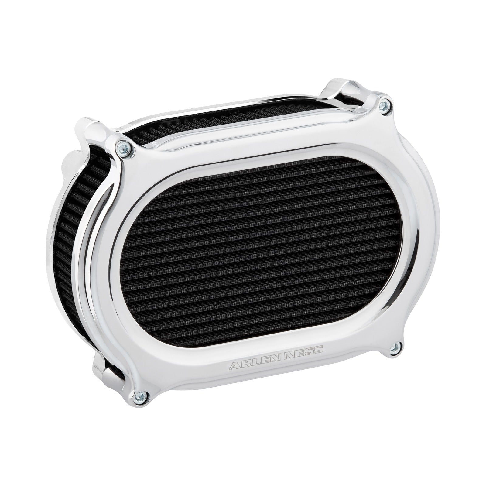 ARLEN NESS - STAGE 2 OVAL AIR CLEANER KIT - CHROME