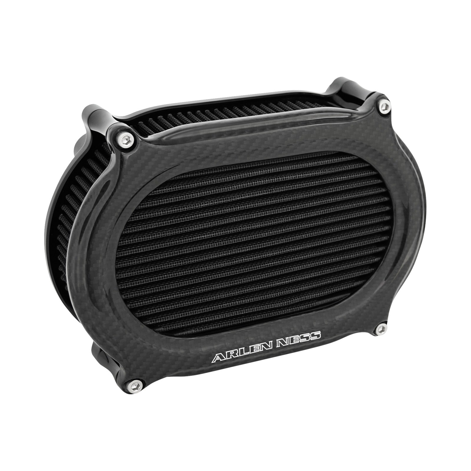 ARLEN NESS - STAGE 2 OVAL AIR CLEANER KIT - CARBON FIBER