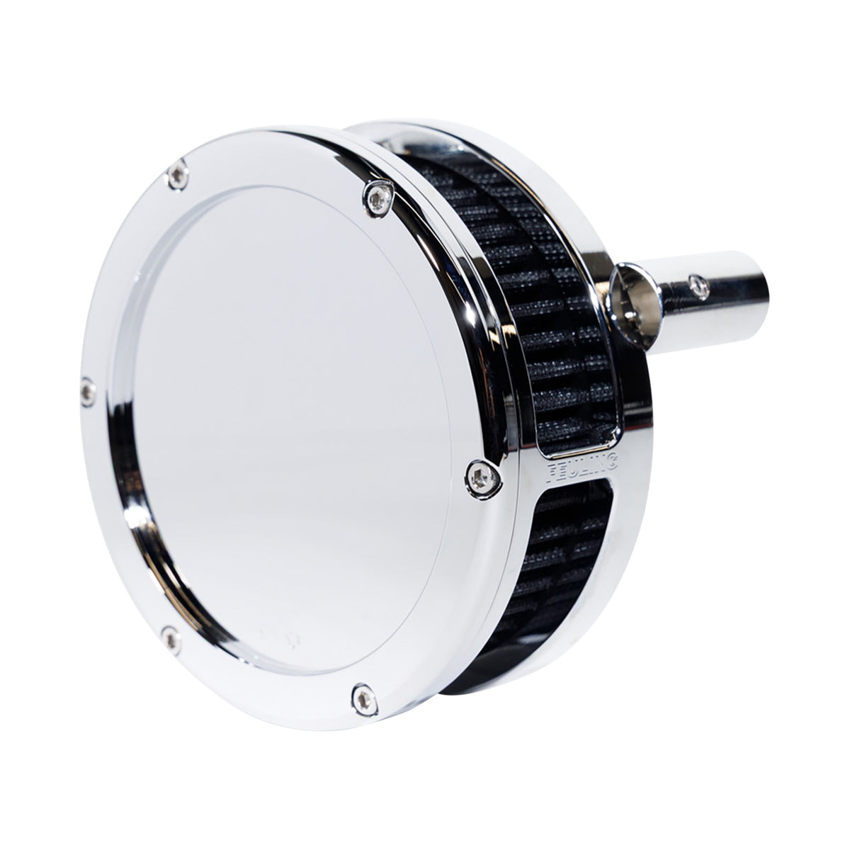 FEULING PARTS - SLIM BA AIR CLEANER KIT - CHROME - BLACK FILTER - '08-'17 TWIN CAM