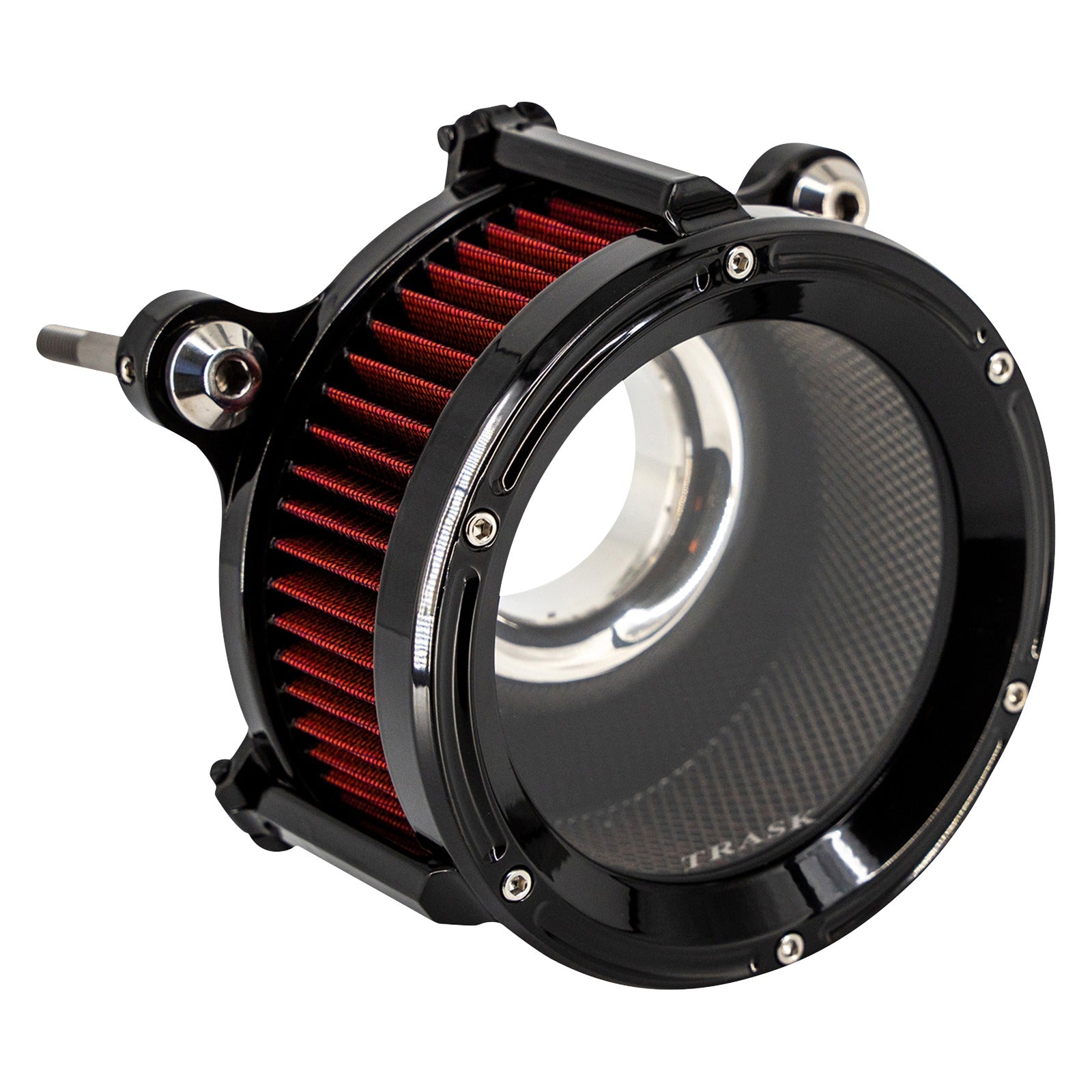 TRASK - 68 MM ASSAULT CHARGE AIR CLEANER - GLOSS BLACK - GEN 2 M8