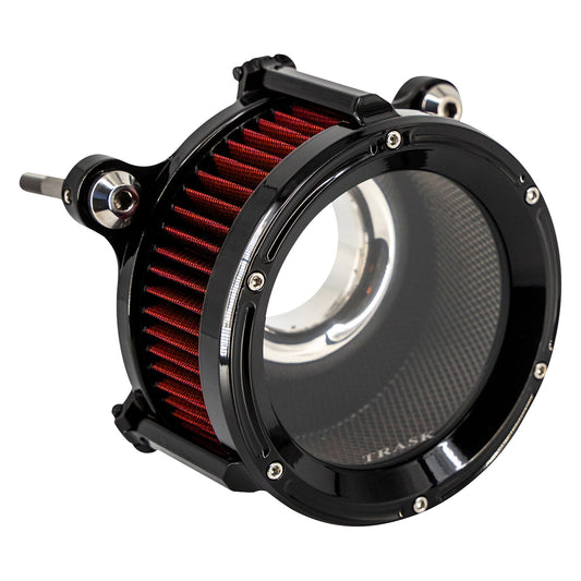 TRASK - 68 MM ASSAULT CHARGE AIR CLEANER - GLOSS BLACK - GEN 2 M8