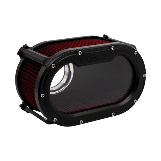 TRASK - BIG PAPI HIGH-FLOW AIR CLEANER - FLAT BLACK - GEN 2 M8