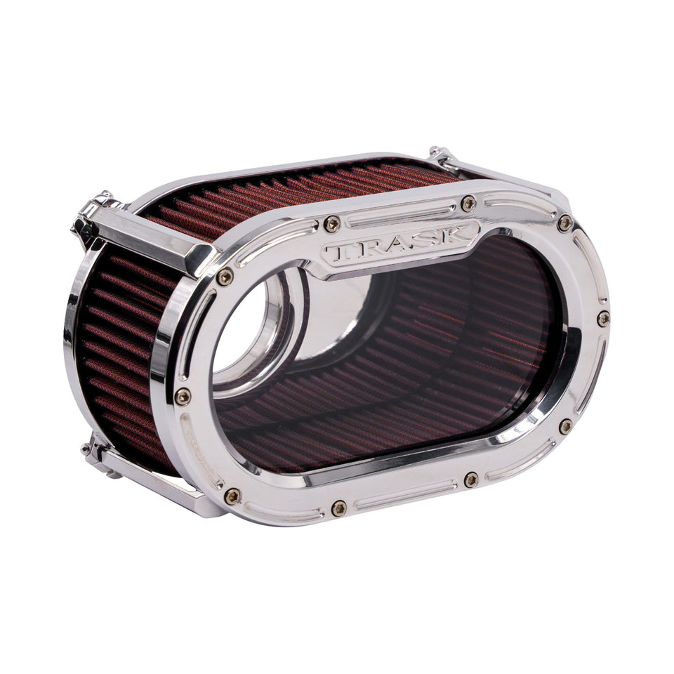 TRASK - BIG PAPI HIGH-FLOW AIR CLEANER - CHROME - GEN 2 M8