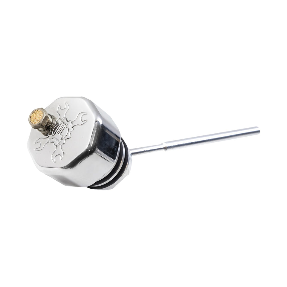 FEULING PARTS - VENTED DIPSTICK - POLISHED - TOURING