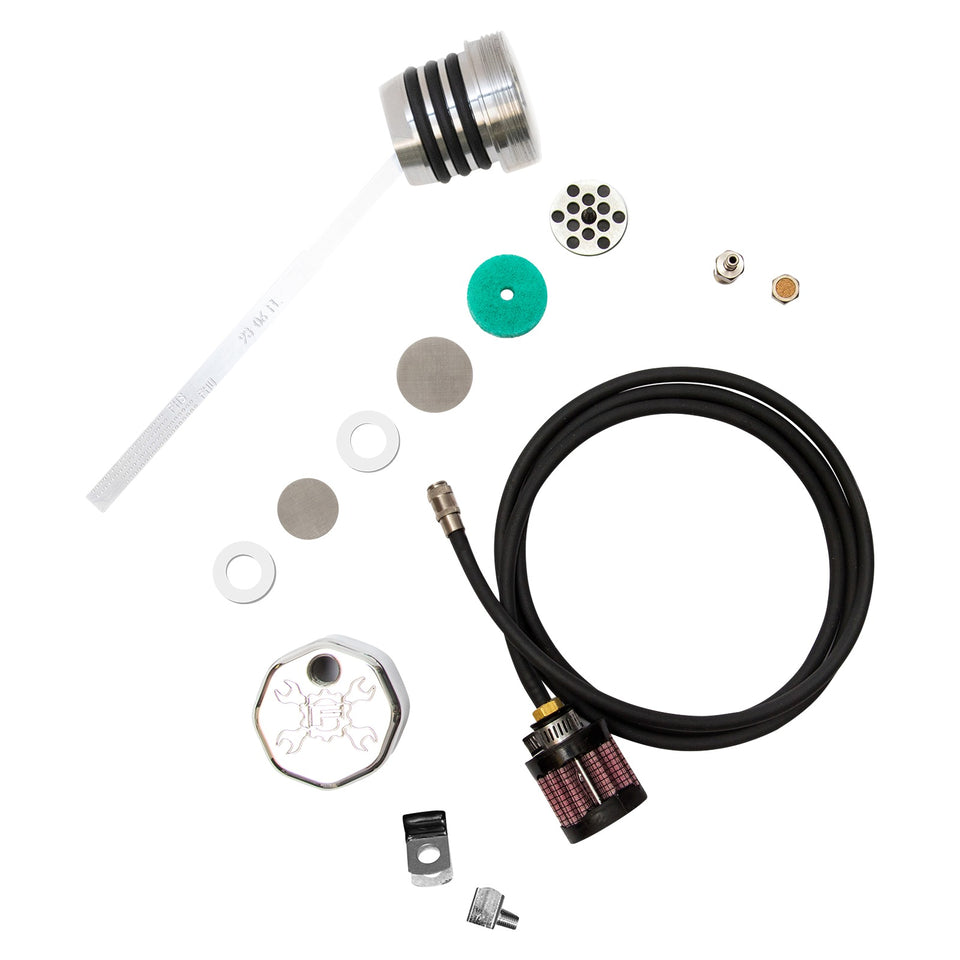 FEULING PARTS - VENTED DIPSTICK - POLISHED - TOURING