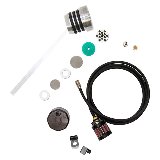 FEULING PARTS - VENTED DIPSTICK - BLACK - DYNA
