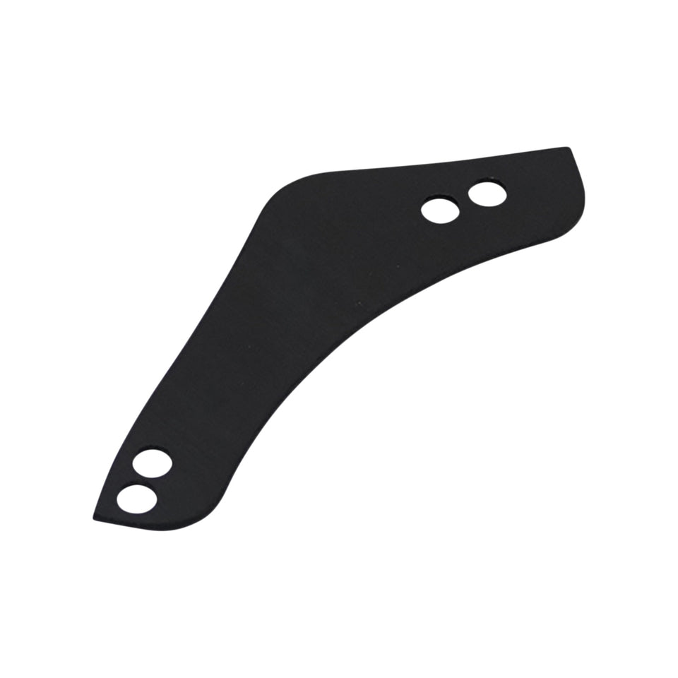 ARLEN NESS - REPLACEMENT BREATHER BOLT COVER PLATE - INVERTED/METHOD/CLEAR TEAR/SIDEKICK - LEFT - BLACK