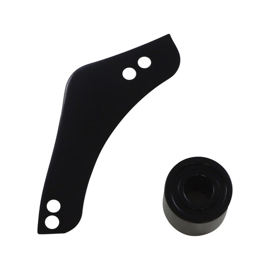 ARLEN NESS - REPLACEMENT BREATHER BOLT COVER PLATE - INVERTED/METHOD/CLEAR TEAR/SIDEKICK - RIGHT - BLACK