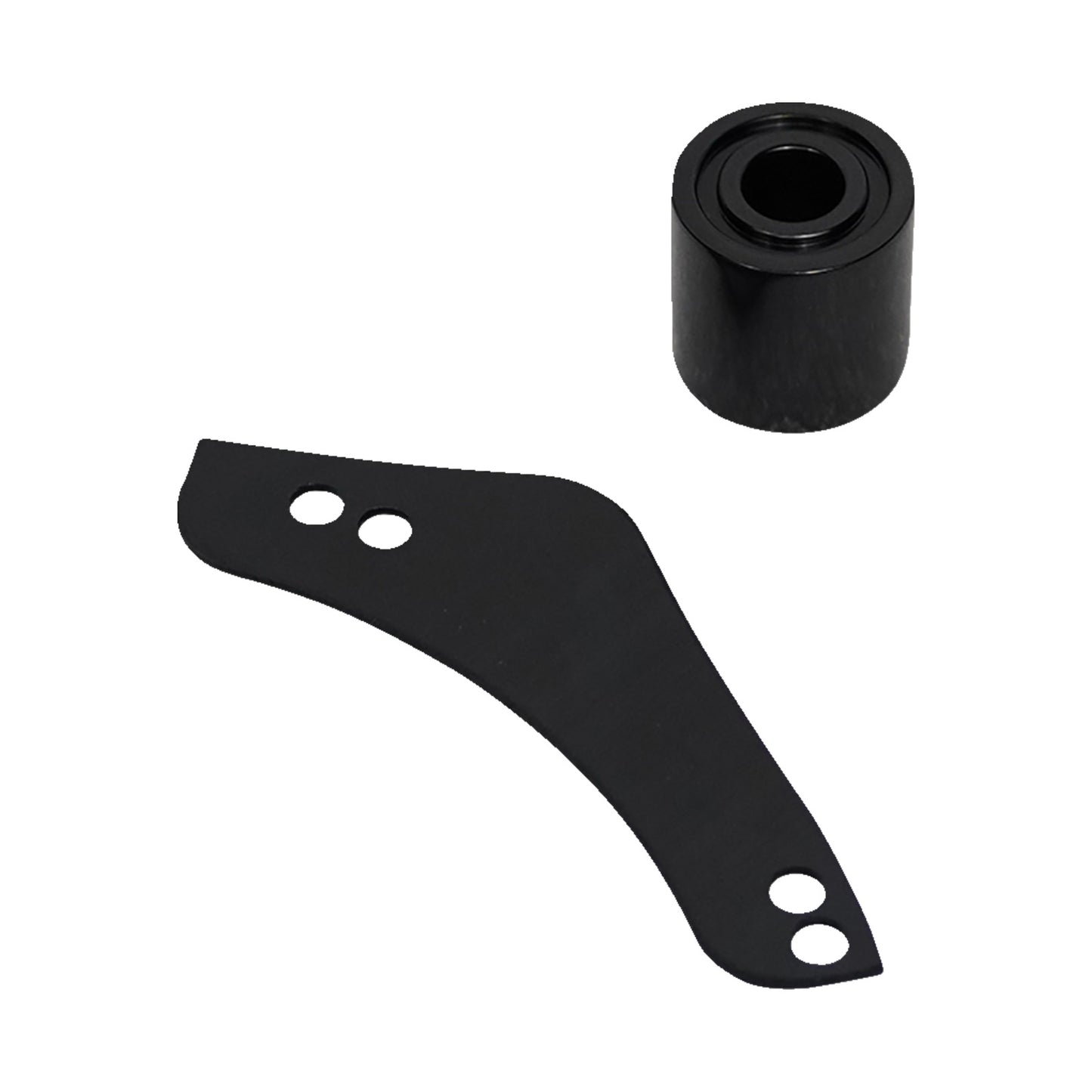 ARLEN NESS - REPLACEMENT BREATHER BOLT COVER PLATE - INVERTED/METHOD/CLEAR TEAR/SIDEKICK - RIGHT - BLACK