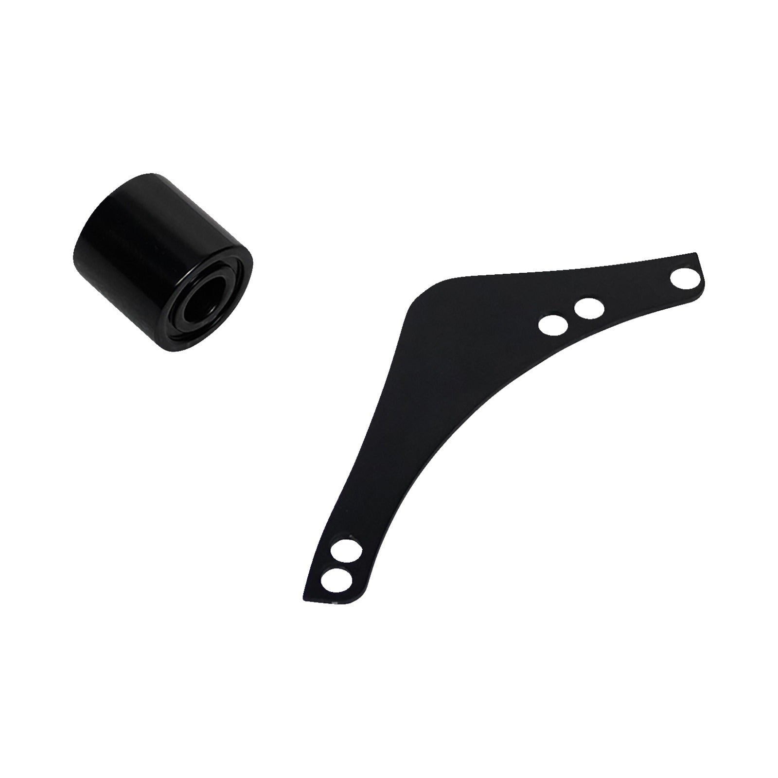 ARLEN NESS - REPLACEMENT BREATHER BOLT COVER PLATE - INVERTED/METHOD/CLEAR TEAR/SIDEKICK - LEFT - BLACK