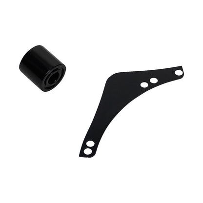 ARLEN NESS - REPLACEMENT BREATHER BOLT COVER PLATE - INVERTED/METHOD/CLEAR TEAR/SIDEKICK - LEFT - BLACK