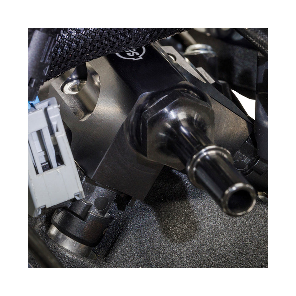 S&S CYCLE - REPLACEMENT FUEL RAIL KIT - BLACK - M8 TOURING