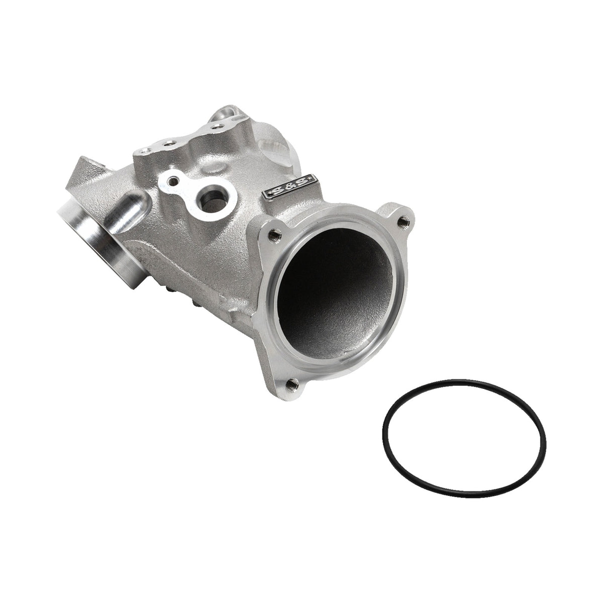 S&S CYCLE - PERFORMANCE INTAKE MANIFOLD - M8 - 55 MM - SILVER